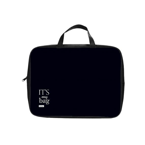 Сумка Текстильная с РУЧКАМИ Hatber А4ф для тетрадей ширина 3,5см -Это моя сумка-  в индив. упак. , 